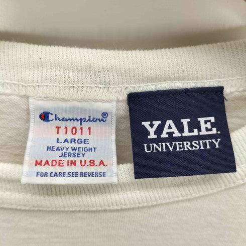 チャンピオン Champion USA製 カレッジプリント 半袖Tシャツ メンズ L