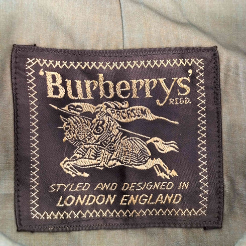 バーバリーズ BURBERRYS 比翼ステンカラーコート メンズ