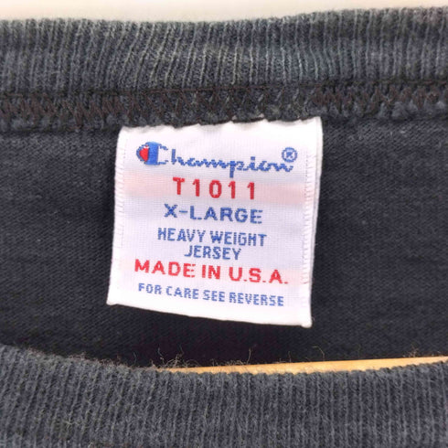 チャンピオン Champion USA製 半袖ポケットTシャツ メンズ XL