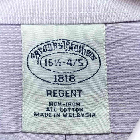 ブルックスブラザーズ BROOKS BROTHERS REGENT L/S コットン シャツ メンズ 16 1/2