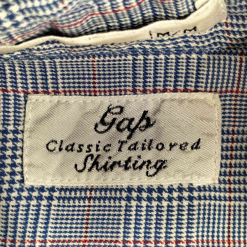 ギャップ Gap OLD 小文字タグ L/S コットン チェックシャツ メンズ JPN:M