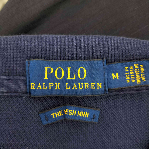 ポロラルフローレン POLO RALPH LAUREN THE MESH MINI ポニー刺繍 鹿の子 ポロシャツ ワンピース レディース import:M
