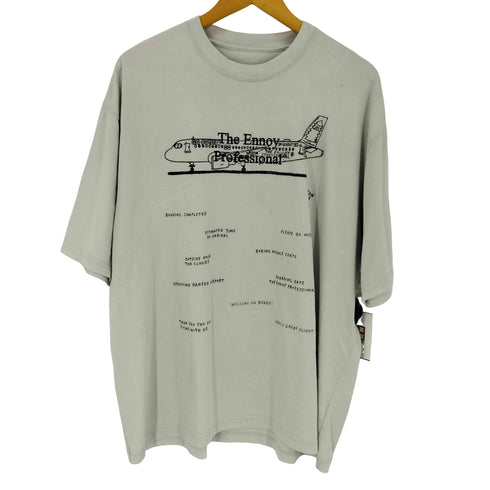 ザエンノイプロフェッショナル The Ennoy Professional Stefan Marx グラフィック Tシャツ 飛行機 メンズ JPN:XL
