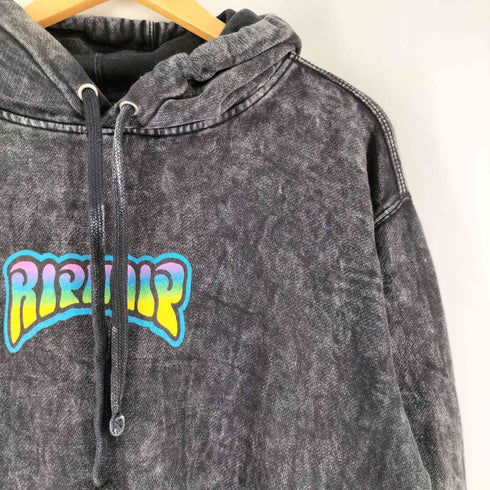 リップンディプ RIPNDIP ユーズド加工 トリップキャットプリント プルオーバーパーカー レディース JPN:M