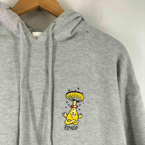 リップンディプ RIPNDIP キャラクタープリント プルオーバーパーカー レディース JPN:L