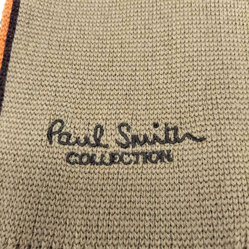 ポールスミスコレクション Paul Smith COLLECTION ロゴ刺繍 ウールマフラー メンズ