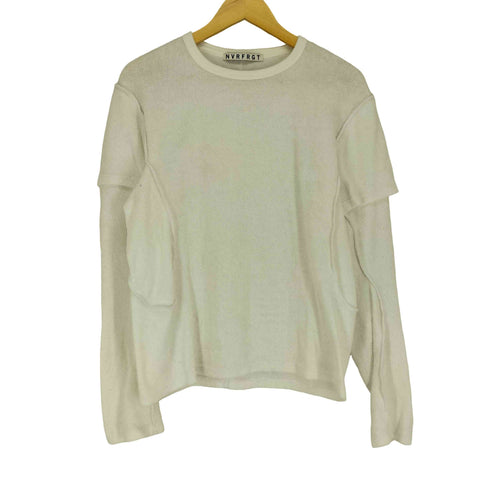 ネヴァーフォーゲット NVRFRGT Terry Double Layer Long Sleeve T-shirt テリーダブルレイヤーロングスリーブTシャツ メンズ