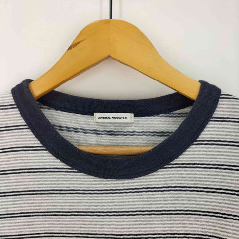 ユニバーサルプロダクツ UNIVERSAL PRODUCTS MULTI BORDER S/S T-SHIRT マルチボーダー Tシャツ メンズ JPN:3
