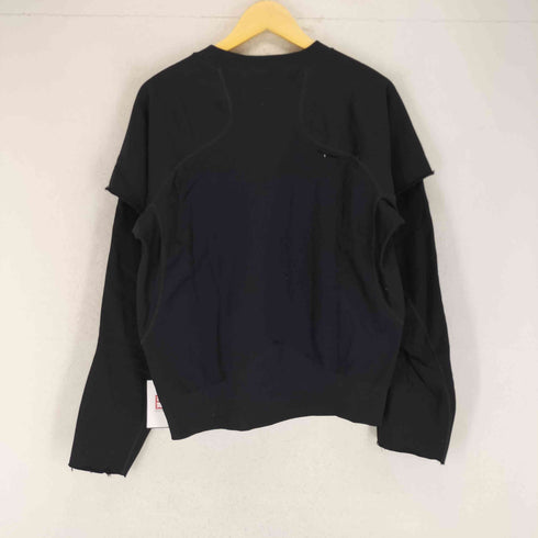 ネヴァーフォーゲット NVRFRGT PANELLED DOUBLE LAYER SWEAT パネルド / パネルド ダブル レイヤー スウェット メンズ
