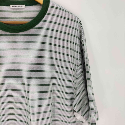 ユニバーサルプロダクツ UNIVERSAL PRODUCTS MULTI BORDER S/S T-SHIRT マルチボーダー Tシャツ メンズ JPN:3