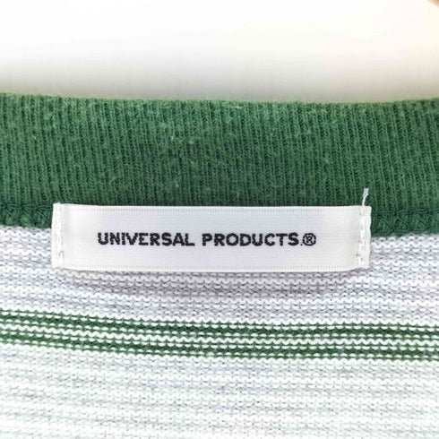ユニバーサルプロダクツ UNIVERSAL PRODUCTS MULTI BORDER S/S T-SHIRT マルチボーダー Tシャツ メンズ JPN:3