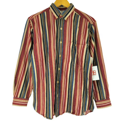 アリゾナ arizona 90S ロングスリーブ BDマルチストライプシャツ メンズ JPN:L