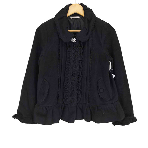 アクシーズファム axes femme lace short coatレース ショート コート Y2K レディース M