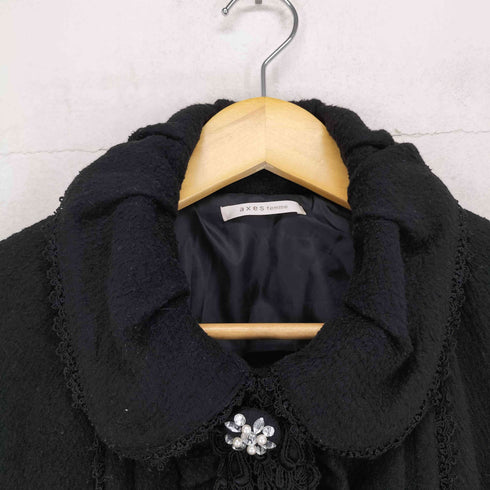 アクシーズファム axes femme lace short coatレース ショート コート Y2K レディース M