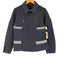 ユニクロ UNIQLO ボーダーデザイン Pコート メンズ JPN:M