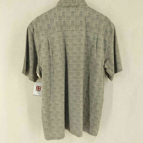 フェイデッドグローリー FADED GLORY 00S 両胸フラップ 総柄 半袖 シャツ メンズ import:L