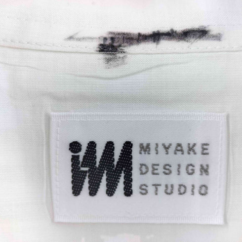 アイムイッセイミヤケ im ISSEY MIYAKE 80S ストライプ 半袖 シャツ メンズ