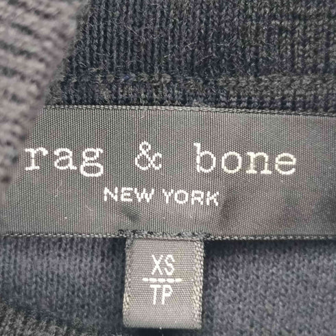 ラグアンドボーン rag&bone ウールコットン ジップアップ ドライバーズニット メンズ import:XS