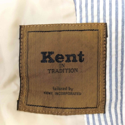 ケントイントラディション Kent IN TRADITION シアサッカー ストライプ 2B シングル テーラード ジャケット メンズ