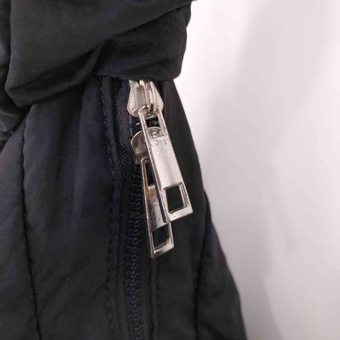 クレイル CLEL Water repellent nylon big gather shoulder bag/撥水ナイロンビッグギャザーショルダーバッグ メンズ