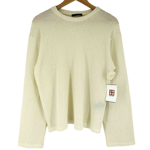 ザラ ZARA レーヨン混 メッシュ ニットセーター レディース import:M