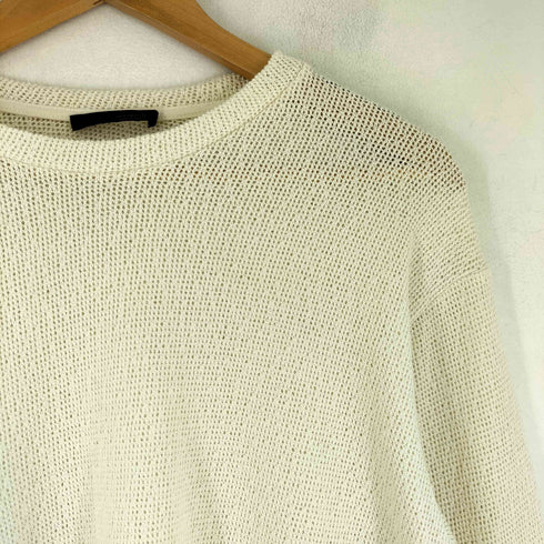 ザラ ZARA レーヨン混 メッシュ ニットセーター レディース import:M