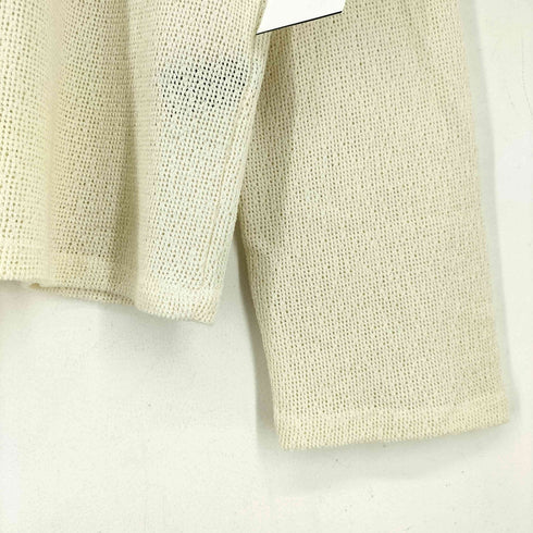 ザラ ZARA レーヨン混 メッシュ ニットセーター レディース import:M