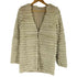 ルシェルブルー LE CIEL BLEU ビットファー ノーカラーコート シルク レディース JPN:40