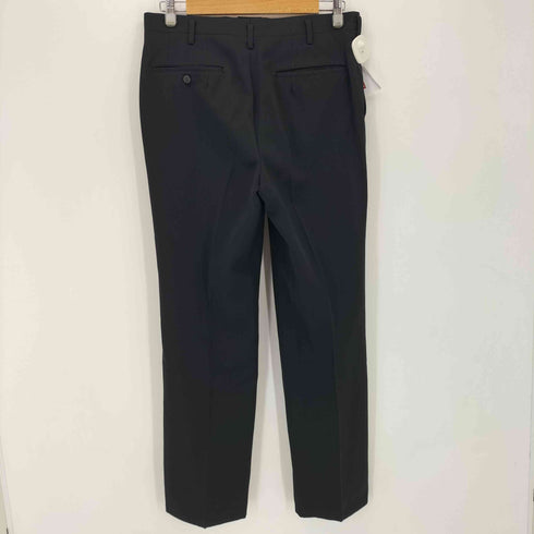 70-80s YZIPジッパー ウール ストレートスラックスパンツ メンズ