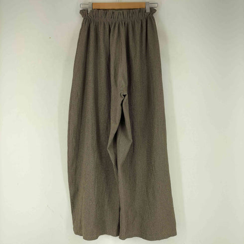 ザラ ZARA チェック柄 ワイドイージーパンツ レディース JPN:M
