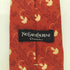 イヴサンローラン Yves Saint Laurent 総柄 シルク ネクタイ メンズ