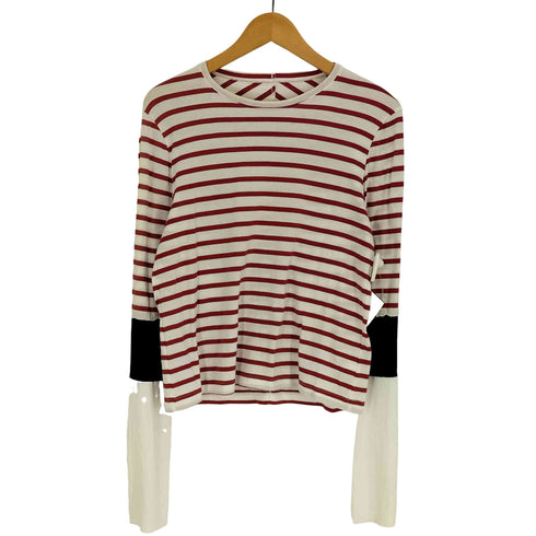 アタッチメント ATTACHMENT ドッキング ボーダー L/S クルーネック Tシャツ メンズ JPN:1