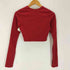 スライ SLY MOTIF CROP TEE クロップ 長袖Tシャツ レディース