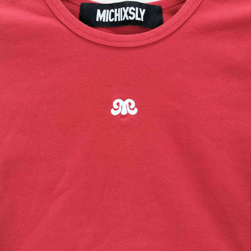 スライ SLY MOTIF CROP TEE クロップ 長袖Tシャツ レディース