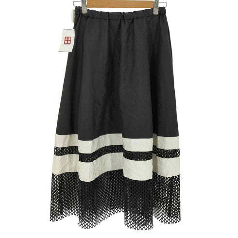 CLEANA ポリ メッシュ スカート レディース