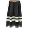 CLEANA ポリ メッシュ スカート レディース