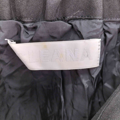 CLEANA ポリ メッシュ スカート レディース