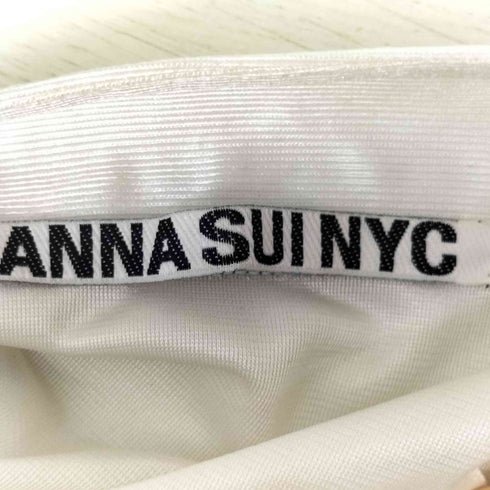 アナスイ ANNA SUI NYエンブロイダリー ベースボールショートシャツ レディース