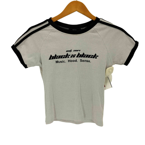 ラグラン ライン 半袖Tシャツ レディース