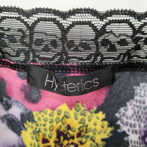 ヒステリックス HYSTERICS スカル レース マルチカラー キャミ ワンピース Y2K レディース FREE