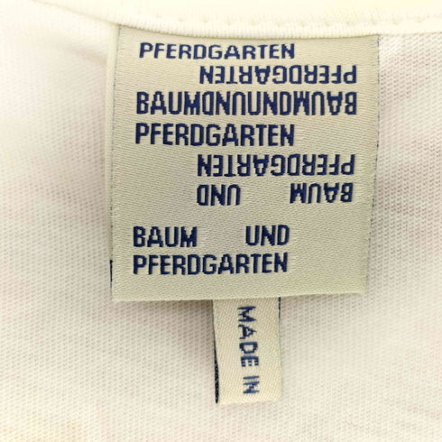 バウムウンドヘルガーデン BAUM UND PFERDGARTEN フラワープリント S/S クルーネック ワンピース レディース import:S