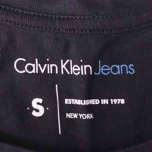 カルバンクラインジーンズ Calvin Klein Jeans ロゴプリント タンクトップ レディース S