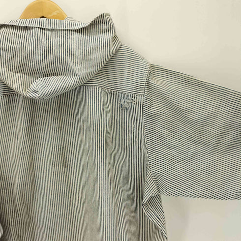 26SS KAMIYA Hooded Hickory Shirt フーデッド ヒッコリー シャツ メンズ JPN:M