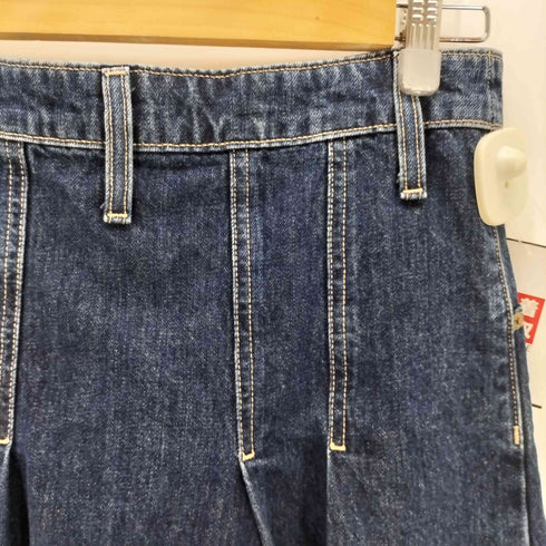 ザラ ZARA デニムプリーツ ミニスカート レディース XS
