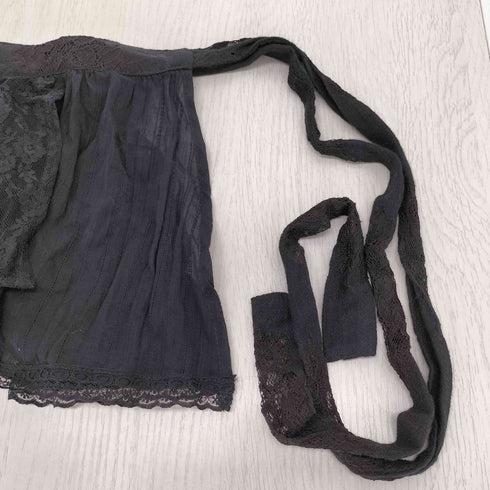 メゾンスペシャル MAISON SPECIAL Multiway Lace Ruffles Lap Belt マルチウェイレースフリルラップベルト レディース FREE