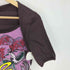 ディーアンドジードルチェアンドガッバーナ D&G DOLCE&GABBANA グラフィックプリント 五分袖 ストレッチ トップス Y2K レディース import:M