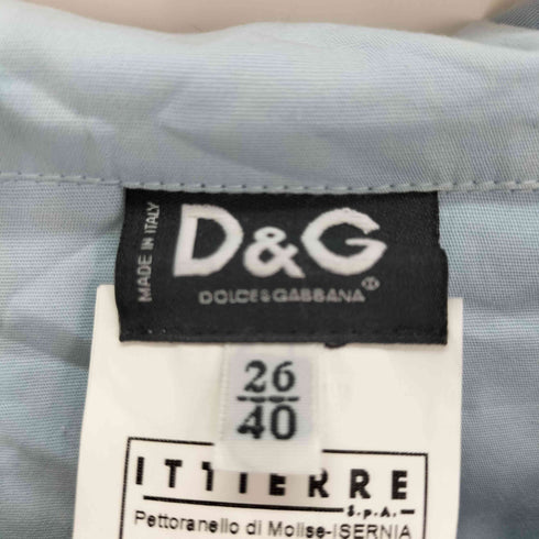 ディーアンドジードルチェアンドガッバーナ D&G DOLCE&GABBANA POLICEMAN ラインストーン カットソー レディース EUR:40