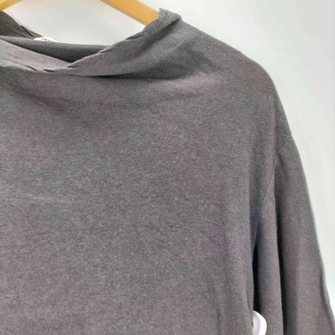 プランテーション Plantation リネン混 モックネック 半袖Tシャツ メンズ M