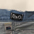 ディーアンドジードルチェアンドガッバーナ D&G DOLCE&GABBANA セーラー デニム スカート レディース EUR:40-42