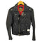 トリプルシックスレザーウェア 666 Leather Wear スタッズ レザー ダブル ライダース ジャケット メンズ 34